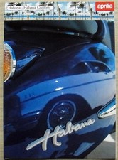 APRILIA HABANA & HABANA SCOOTER PERSONALIZZATI 50cc brochure vendita per 1999 #18/99