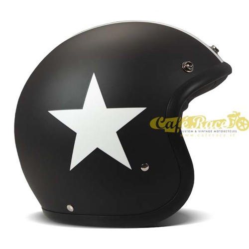 Casco jet dmd vintage nero - jet,