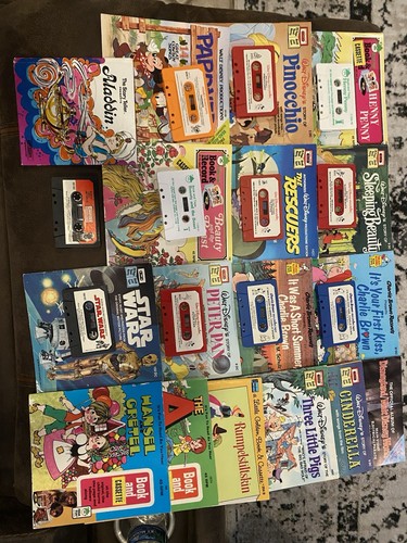 Set libro cassetta vintage - set,