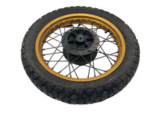 RUOTA CERCHIO PNEUMATICO POSTERIORE ORIGINALE GILERA RC 125 RALLY 1988-1989 144