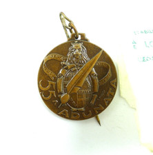 MEDAGLIA MILITARE  RADUNO ALPINI ADUNATA BOLOGNA 1982 ALPINO SPILLA CAPPELLO