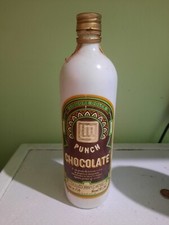 Vecchia Bottiglia Vintage Liquore Dolce Punch Chocolate 750 ml. Jesi
