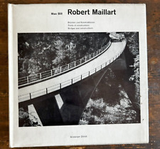 BRIDGES AND CONSTRUCTION MAX BILL ROBERT MAILLART  1955