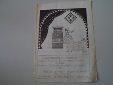 advertising Pubblicità 1930 NORA RADIO RADIOGRAMMOFONO NORAPHON