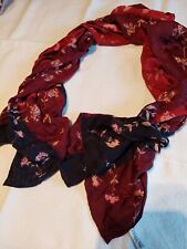 Christian Dior grande sciarpa/stola in seta 100% vintage