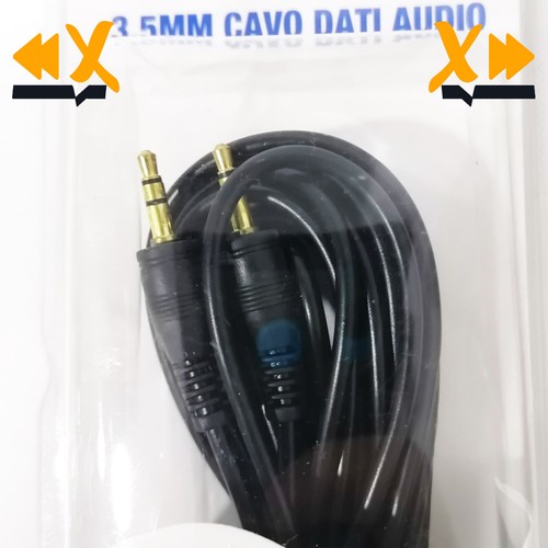 Cavo audio 5mt jack - audio, aux