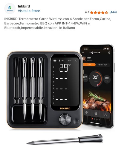 Inkbird termometro carne - inkbird,