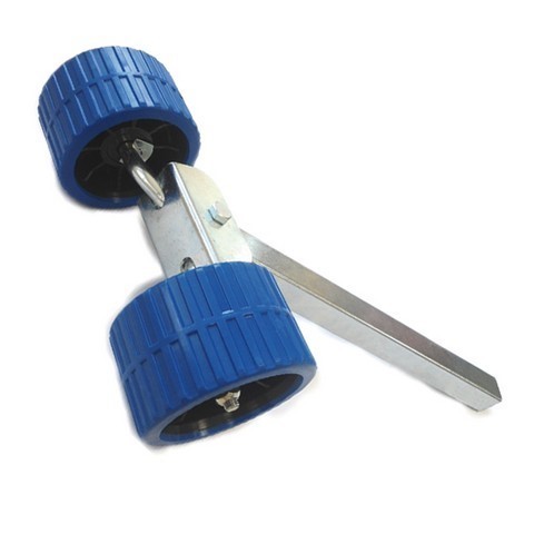 Rullo laterale doppio blu - doppio,