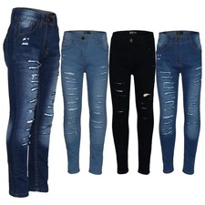 Jeans elasticizzati bambina
