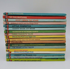 Lot Of 18 Vintage Walt Disney Wonderful World Of Reading Series Books 1970s Kids