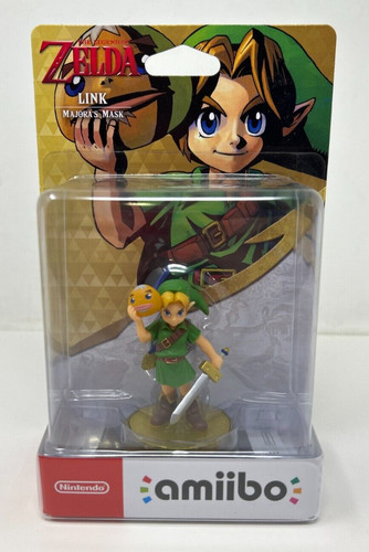 Link majora mask amiibo - link,