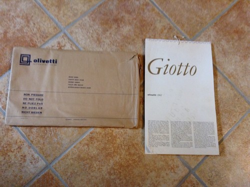 Calendario olivetti originale - olivetti,