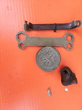 lotto campanello Bianchi paramanubrio Gigante chiavi manutenzione bici epoca