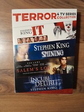 Dvd Stephen King Terror collection, cofanetto con 4 serie; LEGGERE DESCRIZIONE