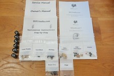 Nikko NA-850 restauro recap servizio riparazione kit ricostruzione filtro condensatore