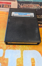 Modulo/Cartuccia International Soccer Commodore 64 (1983) Classic funzionante 8 bit