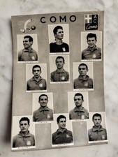 Rara Cartolina Calcio COMO