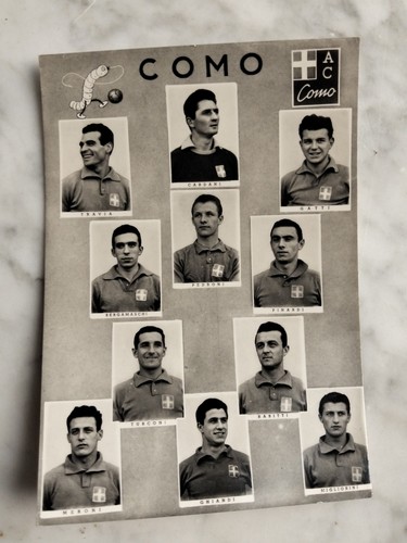 Rara cartolina calcio - calcio, como