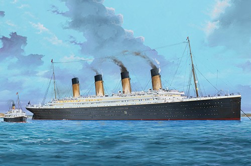 Trumpeter tp3719 titanic kit - titanic,