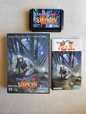 THE SUPER SHINOBI II SEGA MEGA