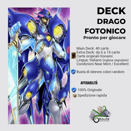 Yugioh mazzo deck - mazzo, drago
