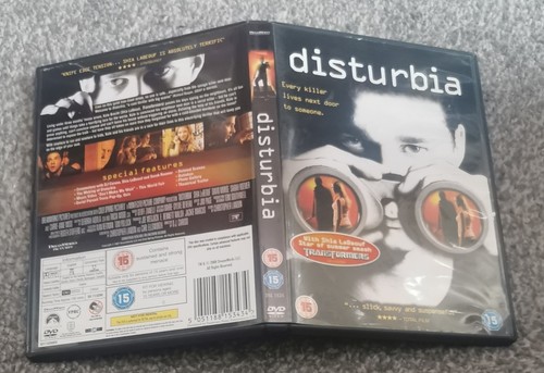 Disturbia dvd thriller mystery - disturbia,