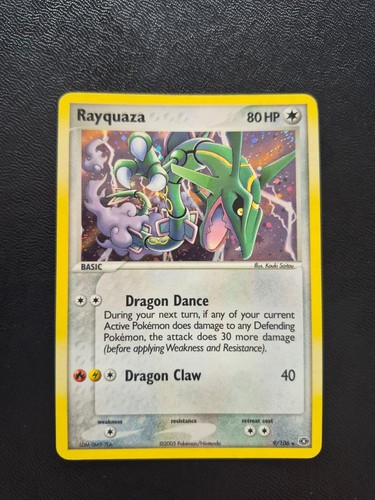 Pokemon rayquaza holo - pokemon,
