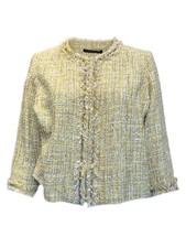 Giacca Tweed Gialla Cadice Da