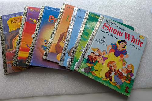 Lot disney golden - disney, books