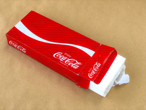 Coca cola scatola preforata - coca-cola,