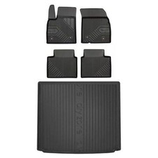Frogum TPE Tappetini+Portabagagli Set per Ford Focus IV dal 2018 TPE set di tapp