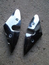 Hyosung GV 125 Aquila 2001-2004 Copripiedi Cromato Carena Cromo Coperchio