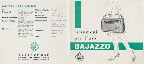 Telefunken service manual - telefunken,