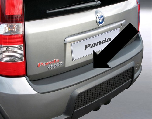 Paraurti nero per fiat panda - nero,