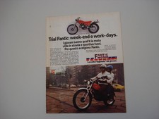 advertising Pubblicità 1978 MOTO FANTIC TX-250 TRIAL 125 cc