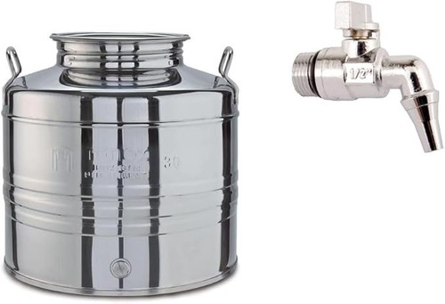 Fusto contenitore olio acciaio - contenitore,