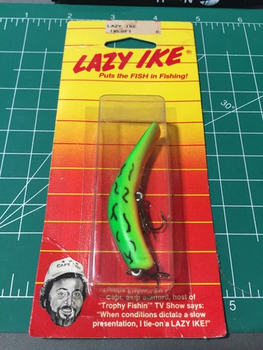 Esca pesca vintage lazy ike - lazy,