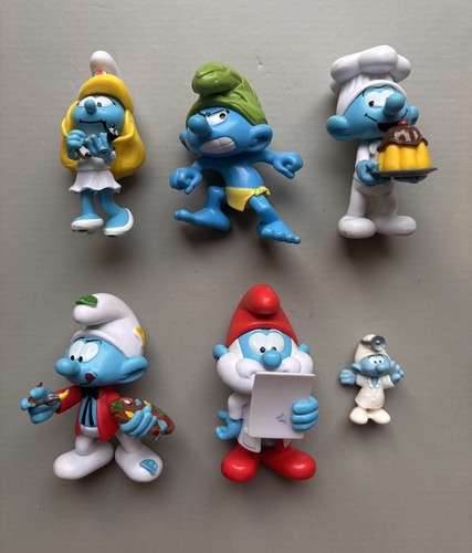 Lotto puffi mondo - puffi,