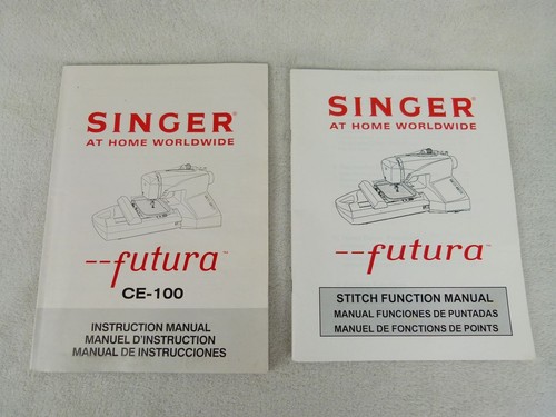 Singer futura 100 manuale - singer,