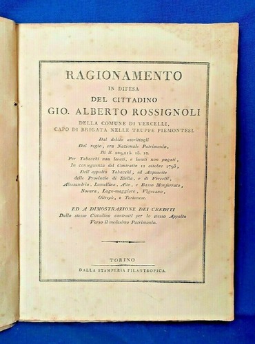 Ragionamento difesa del - in,