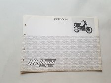 Malaguti 50 Fifty CX 1991 catalogo ricambi telaio originale Parts Catalogue