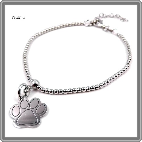 Bracciale ciondolo impronta - ciondolo,