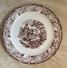 Piatto Società Ceramica
