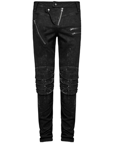 Pantaloni jeans uomo punk - jeans,