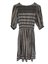 Abito midi prateria vintage