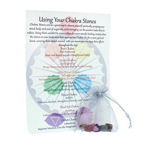 Set pietre healing chakra - set, di