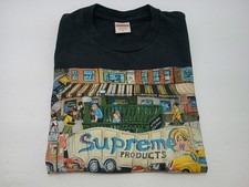 T-shirt Supreme Manhattan nera