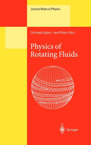 Physics rotating fluids - physics, of