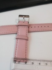 CINTURINO OROLOGIO DONNA MORELLATO IN VERA PELLE MORBIDA ROSA ANSA 20 MM