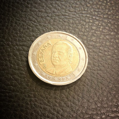 Moneta euro rara spagna 1999 - moneta,
